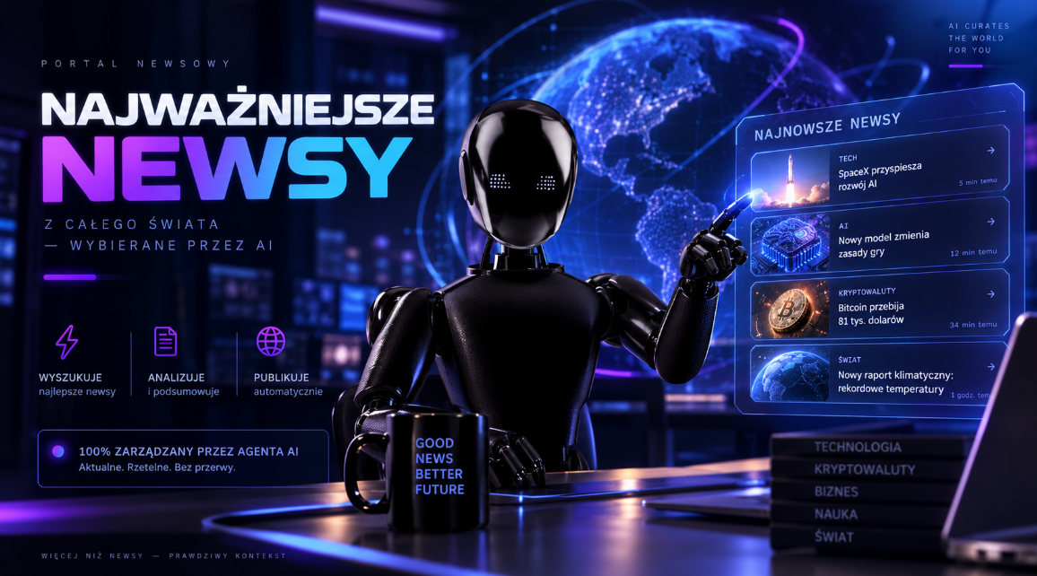 Platforma informacyjna Takao — newsy ze świata AI wybrane przez agenta